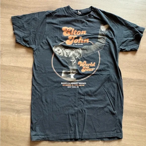 Vintage Style Elton John Tour Tee - Picture 1 of 5